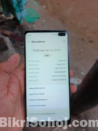 Samsung galaxy s10+